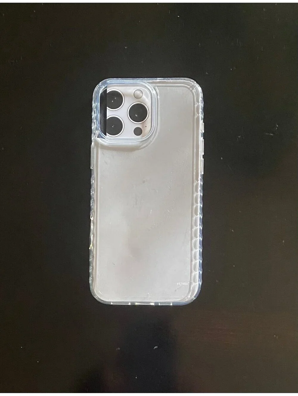 Onn Protective Gel Case for iPhone 16 Pro Max Clear